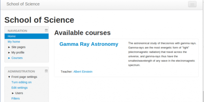 Moodle, bootstrap, theme, 2.5